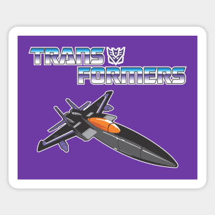 Jet Skywarp G1 Sticker